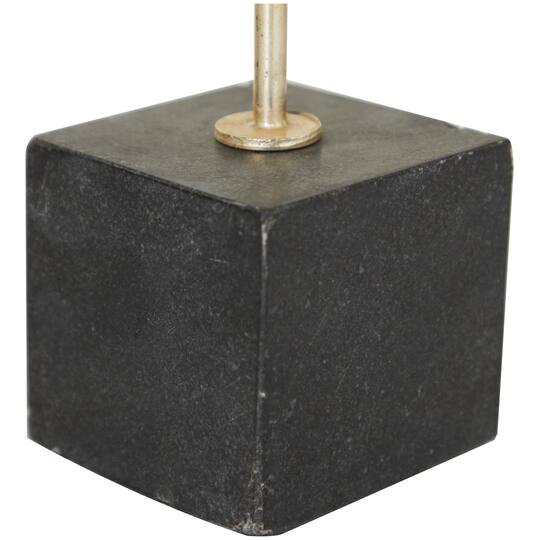 CosmoLiving by Cosmopolitan Gold Marble Contemporary Sculpture
